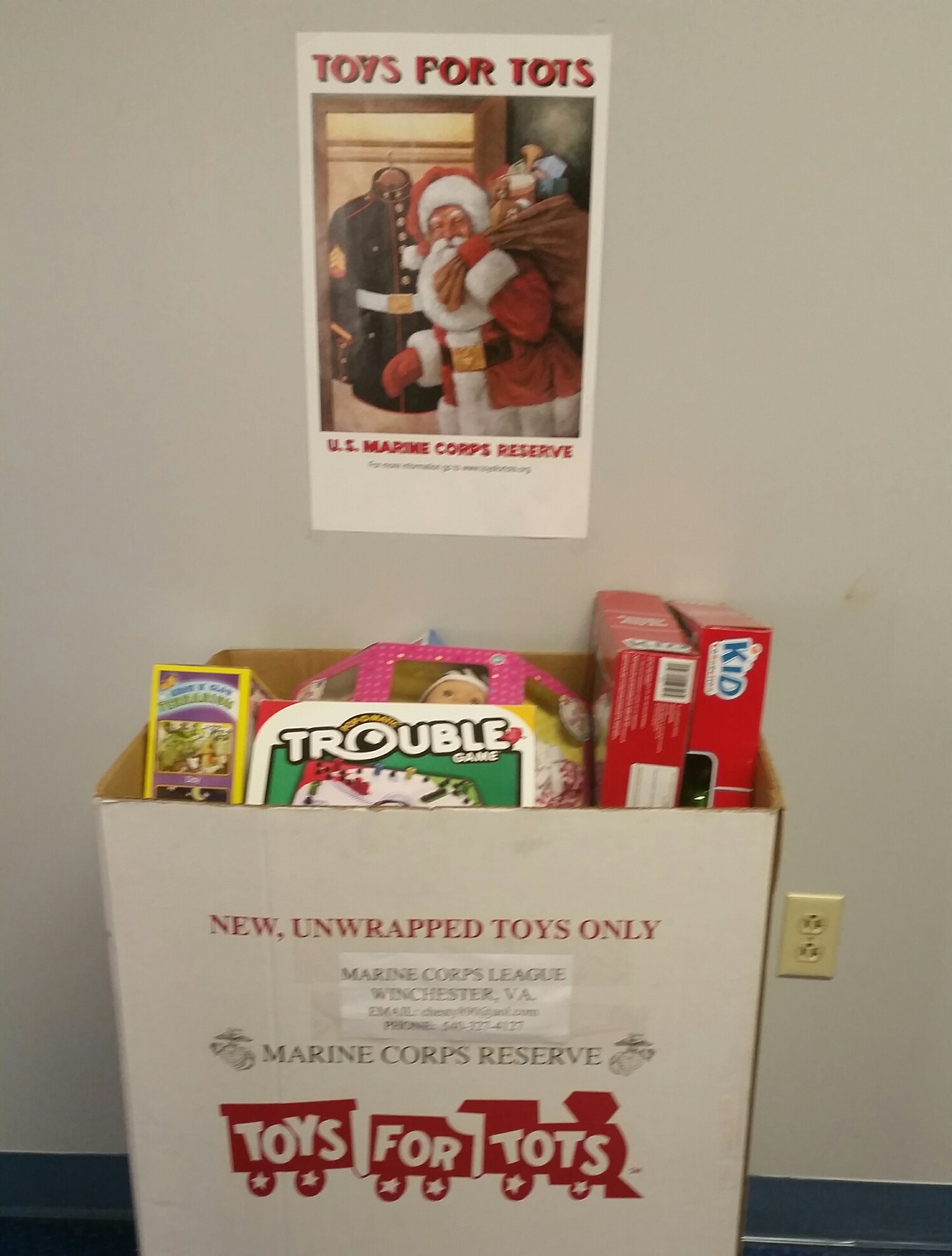 Winchester Toys for Tots Foodliner
